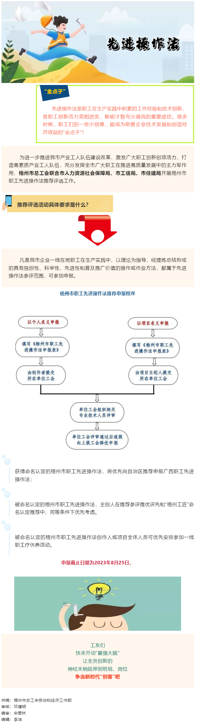 真金不怕火煉，有點子你就來！市總工會聯(lián)合市人力資源社會保障局、市工信局、市住建局開展梧州市職工先進操.png