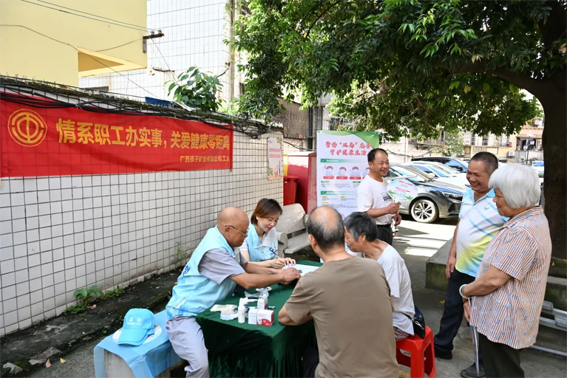 佛子公司工會開展“情系職工辦實事”志愿者服務(wù)活動