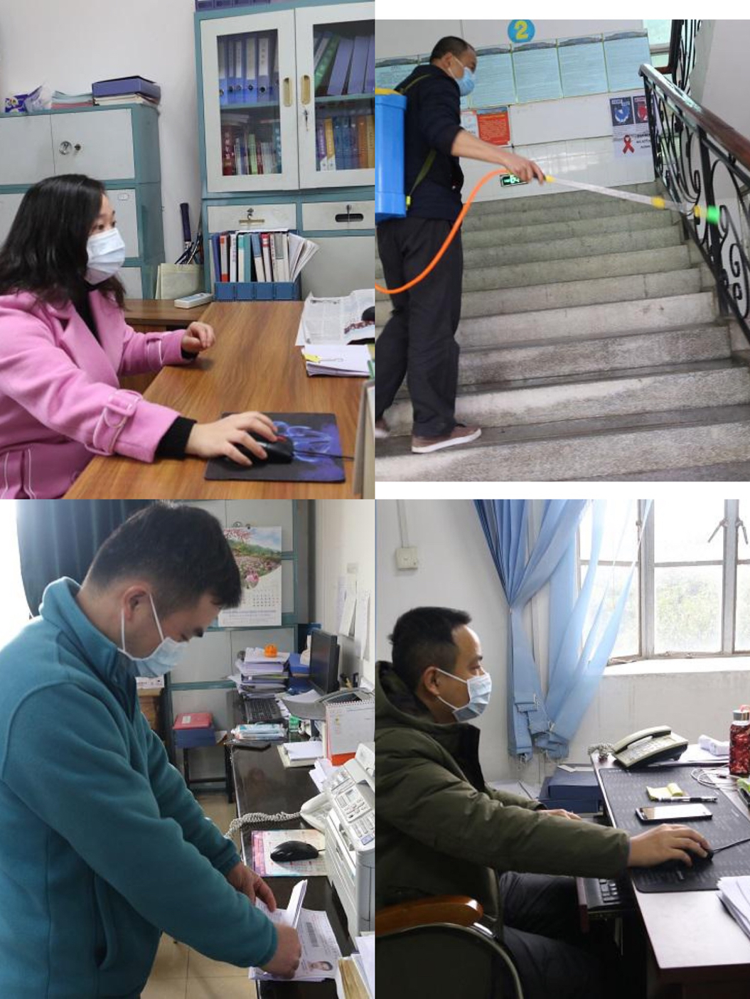 在戰(zhàn)“疫”場上，活躍著一群工會骨干