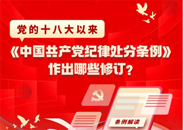 黨的十八大以來(lái)，《中國(guó)共產(chǎn)黨紀(jì)律處分條例》作出哪些修訂？