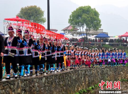 廣西三江“三王宮”廟會 演繹夜郎文化