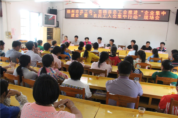 梧州市總工會、蒼梧縣總工會推進&ldquo;企業(yè)集中建會&rdquo;暨&ldquo;農(nóng)民工入會集中行動現(xiàn)場會.jpg